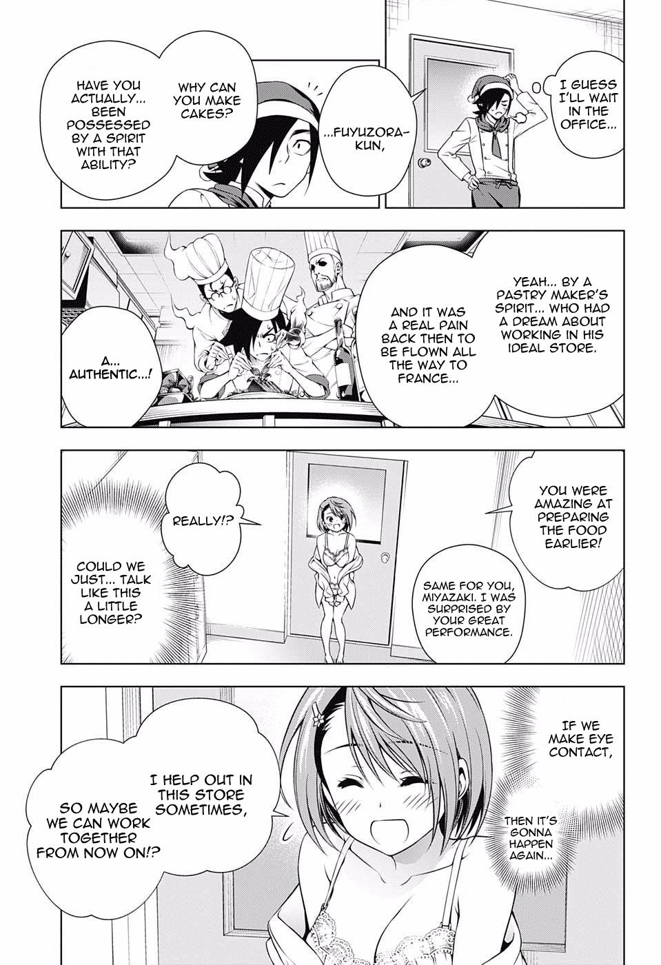 Yuragi-sou no Yuuna-san Chapter 54 page 15 - Chapter 54: Chisaki-san and the Short Term Job