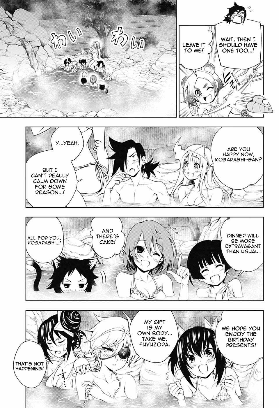 Yuragi-sou no Yuuna-san Chapter 57 page 15 - Chapter 57: Kogarashi-san and a Birthday
