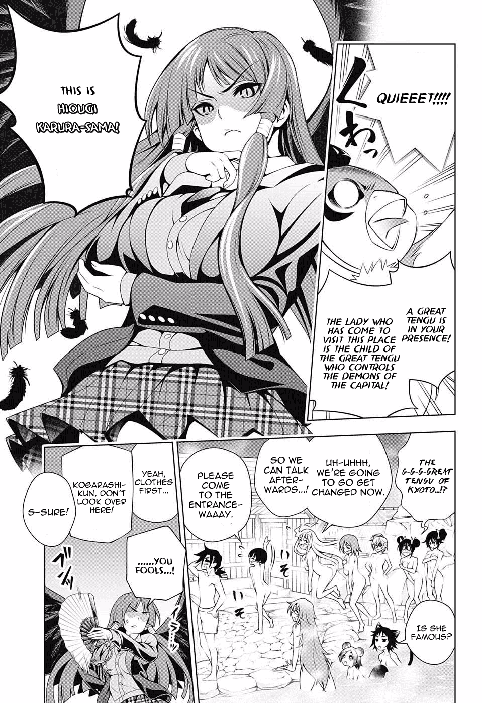 Yuragi-sou no Yuuna-san Chapter 58 page 3 - Chapter 58: 'Karura' and 'Matora'