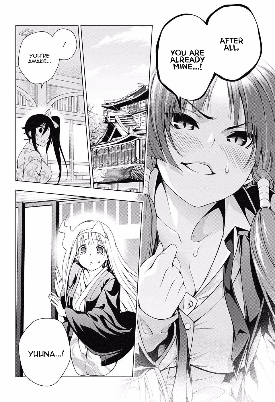 Yuragi-sou no Yuuna-san Chapter 59 page 15 - Chapter 59: Karura-sama and the Secret Room