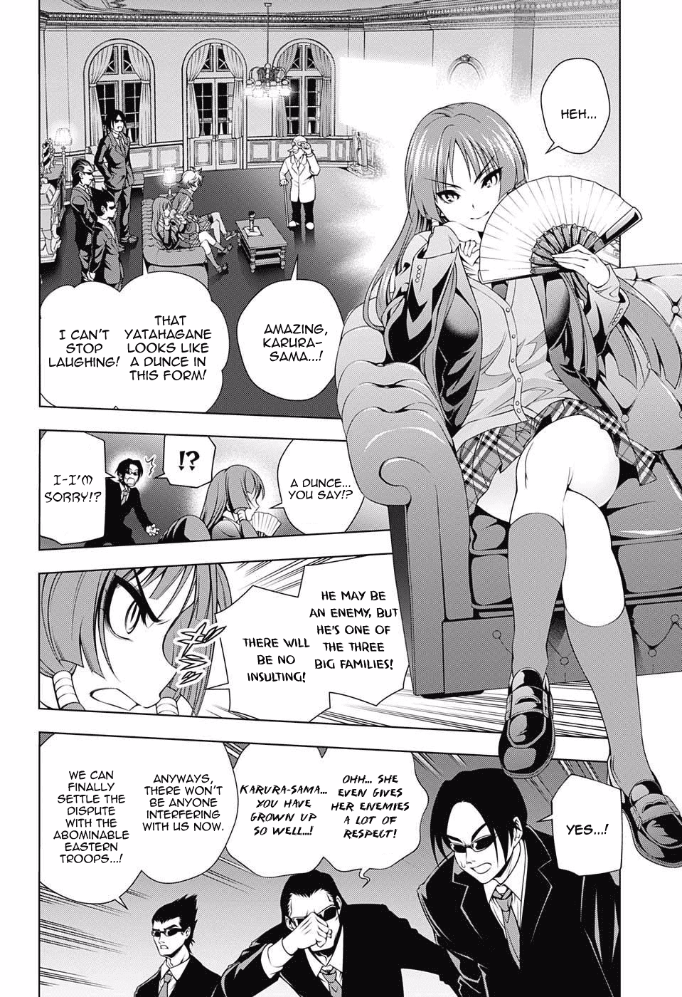 Yuragi-sou no Yuuna-san Chapter 59 page 6 - Chapter 59: Karura-sama and the Secret Room