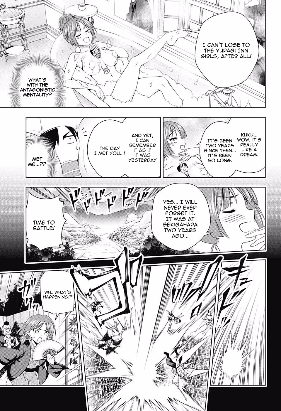 Yuragi-sou no Yuuna-san Chapter 60 page 3 - Chapter 60: The Great Kogarashi Rescue Operation