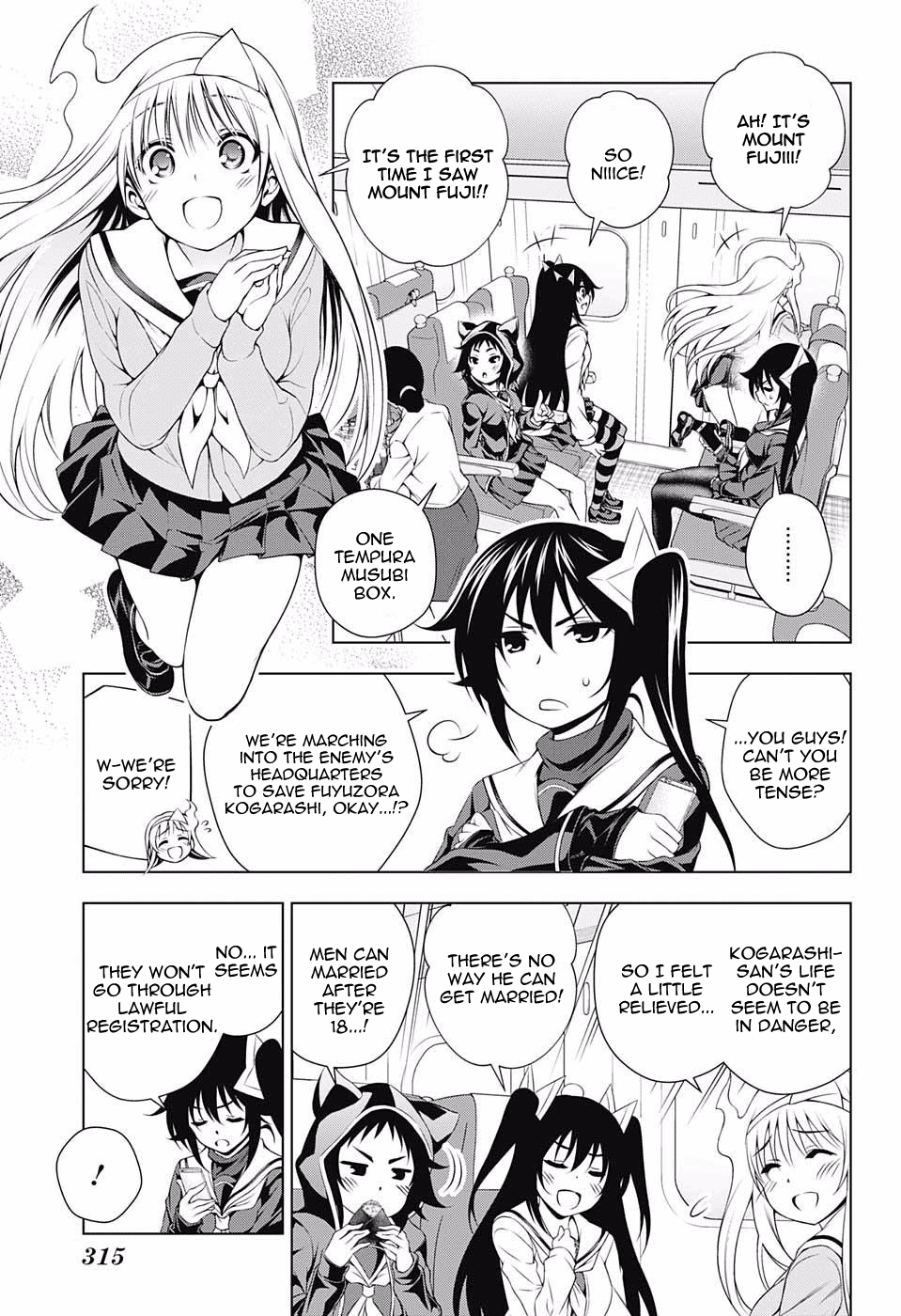 Yuragi-sou no Yuuna-san Chapter 60 page 7 - Chapter 60: The Great Kogarashi Rescue Operation
