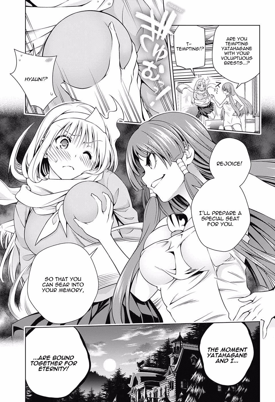 Yuragi-sou no Yuuna-san Chapter 61 page 9 - Chapter 61: The Yaya Brigade Arrives