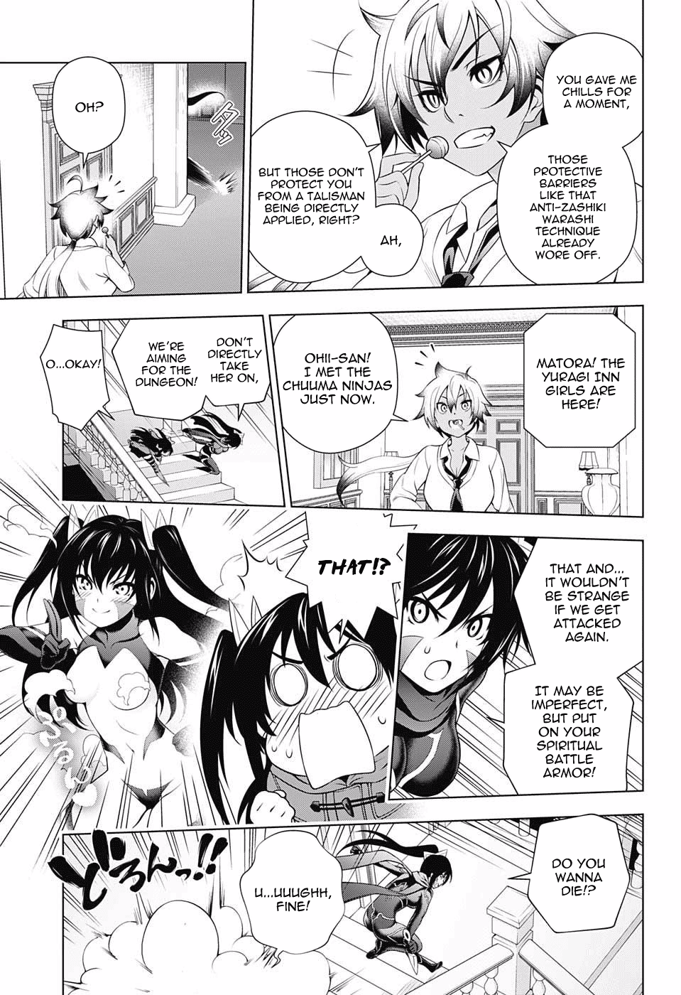 Yuragi-sou no Yuuna-san Chapter 62 page 5 - Chapter 62: The Battle to Capture Matora