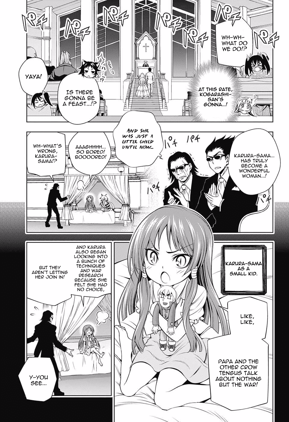 Yuragi-sou no Yuuna-san Chapter 63 page 11 - Chapter 63: Karura-sama vs. Yuuna-san