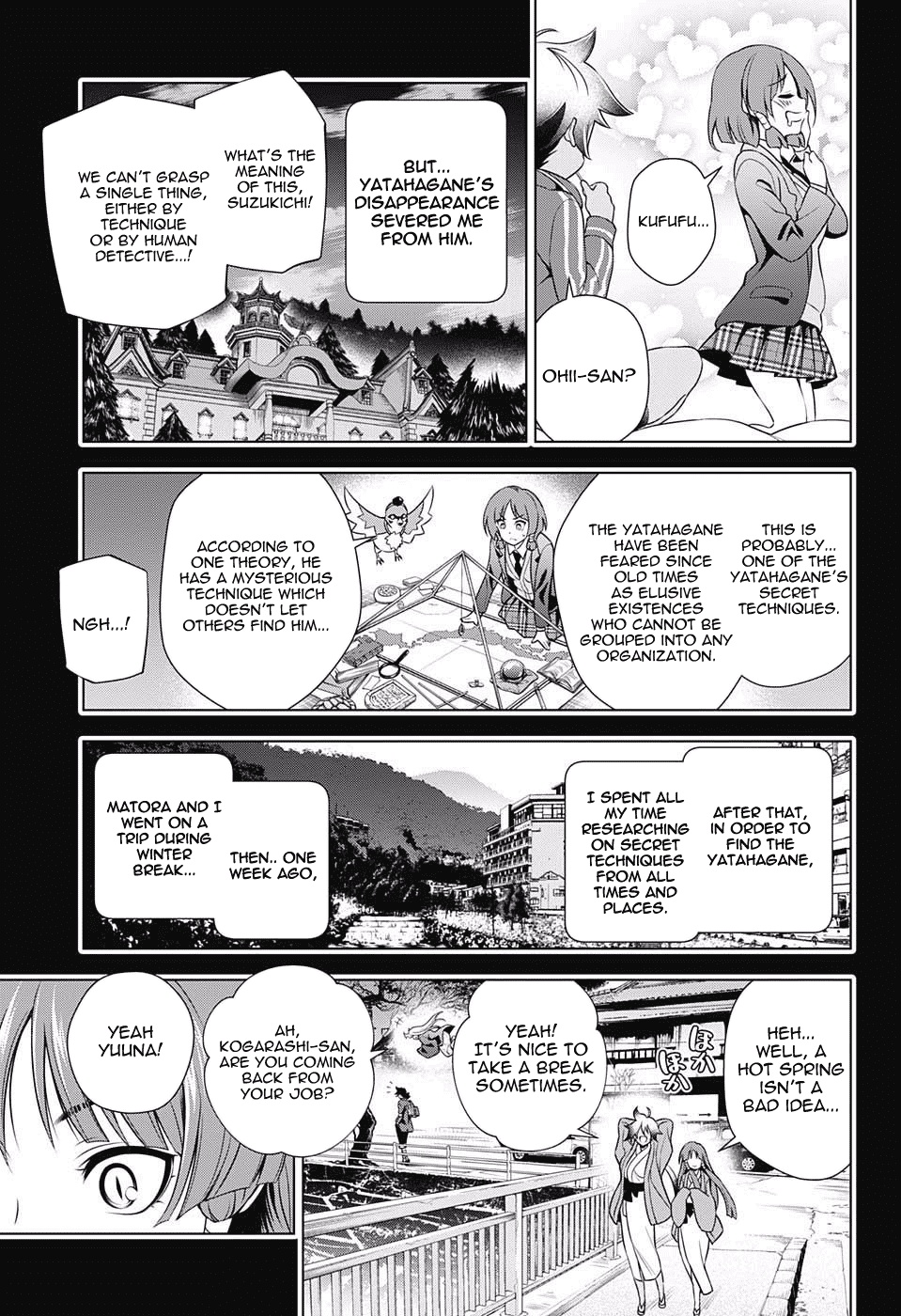 Yuragi-sou no Yuuna-san Chapter 63 page 17 - Chapter 63: Karura-sama vs. Yuuna-san