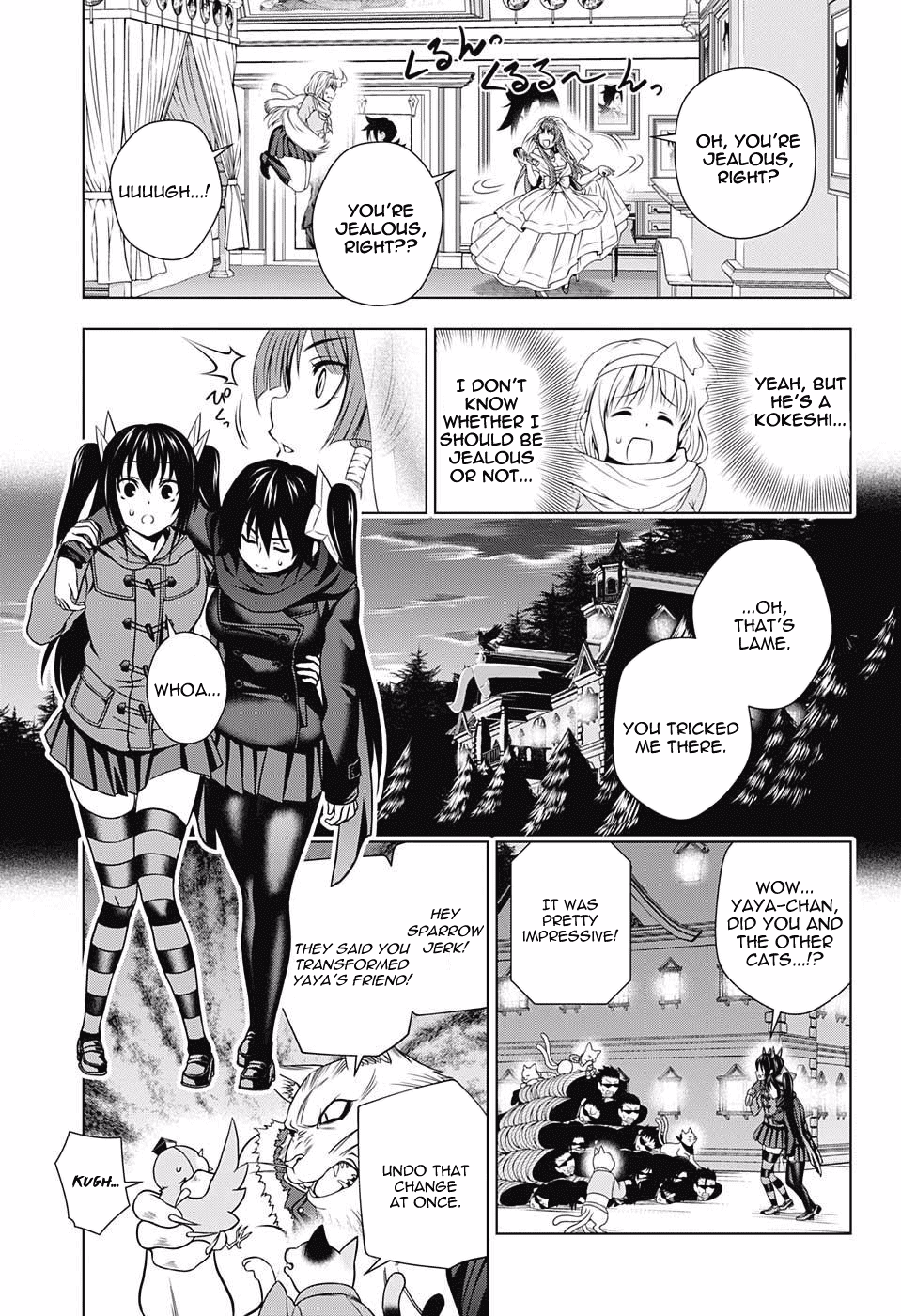 Yuragi-sou no Yuuna-san Chapter 63 page 3 - Chapter 63: Karura-sama vs. Yuuna-san