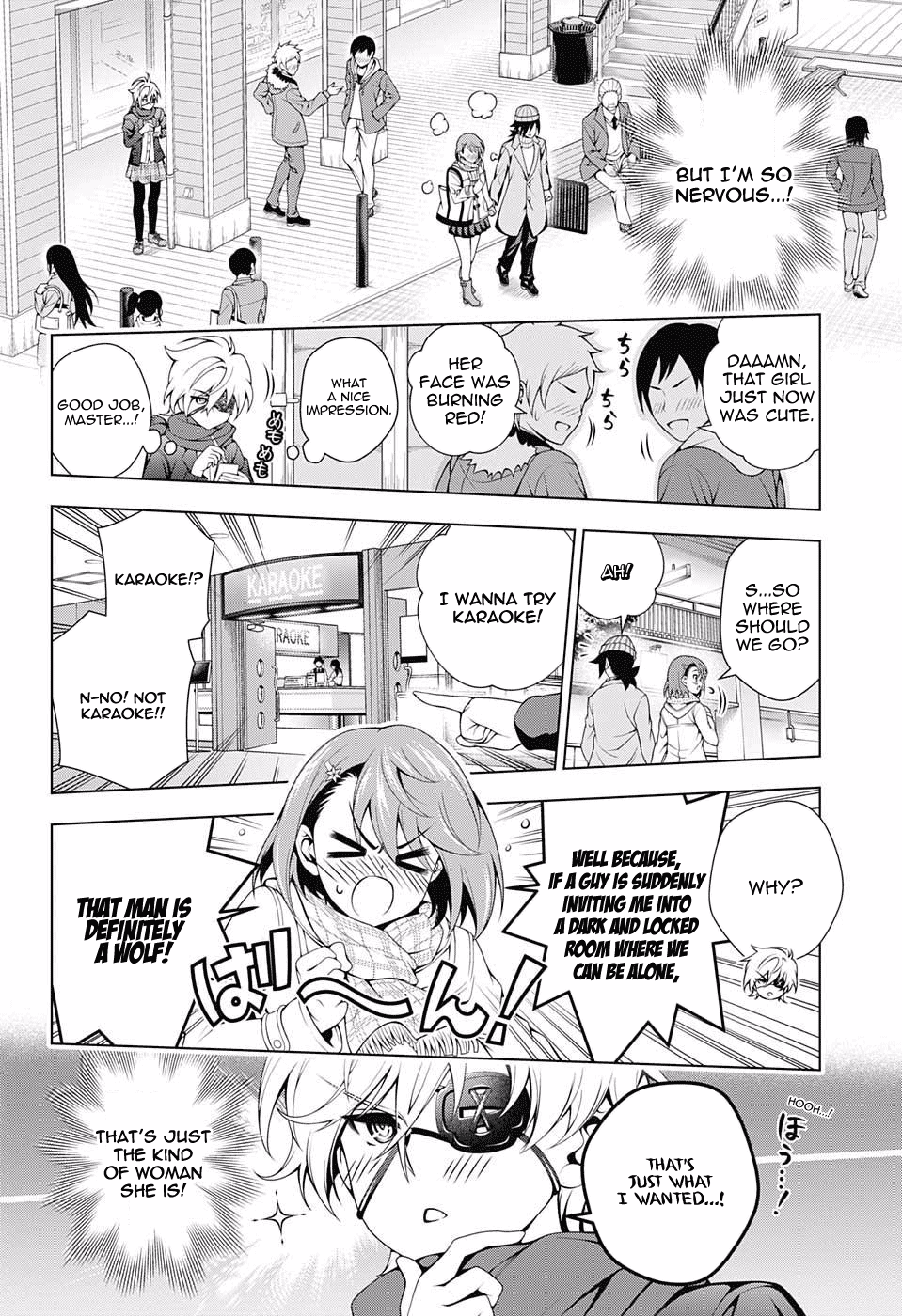 Yuragi-sou no Yuuna-san Chapter 65 page 10 - Chapter 65: Oboro-san's Dating Countermove