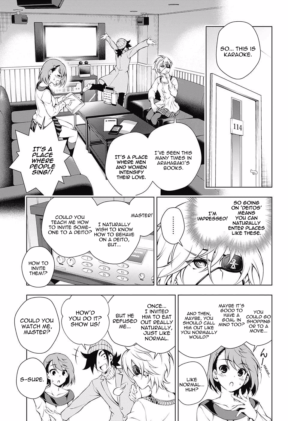 Yuragi-sou no Yuuna-san Chapter 65 page 11 - Chapter 65: Oboro-san's Dating Countermove