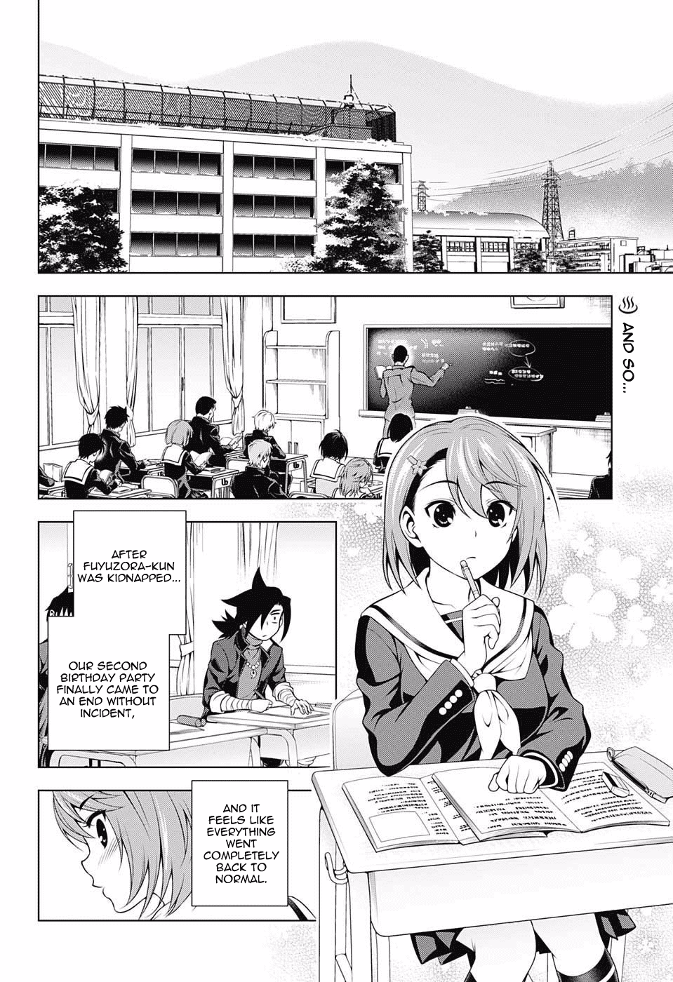 Yuragi-sou no Yuuna-san Chapter 65 page 2 - Chapter 65: Oboro-san's Dating Countermove