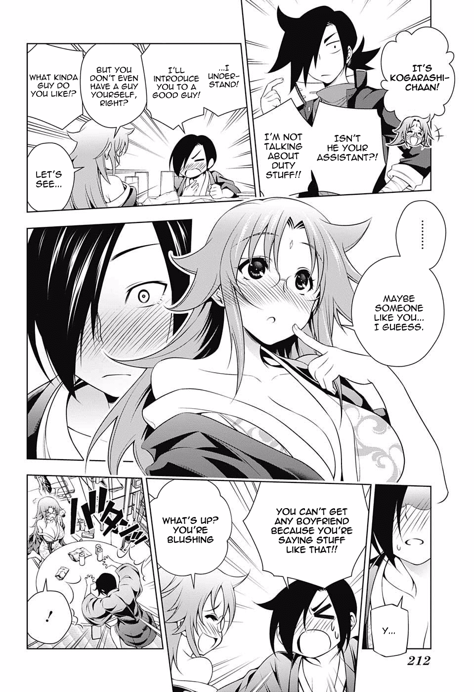 Yuragi-sou no Yuuna-san Chapter 66 page 14 - Chapter 66: Nonko-san and Editor-san