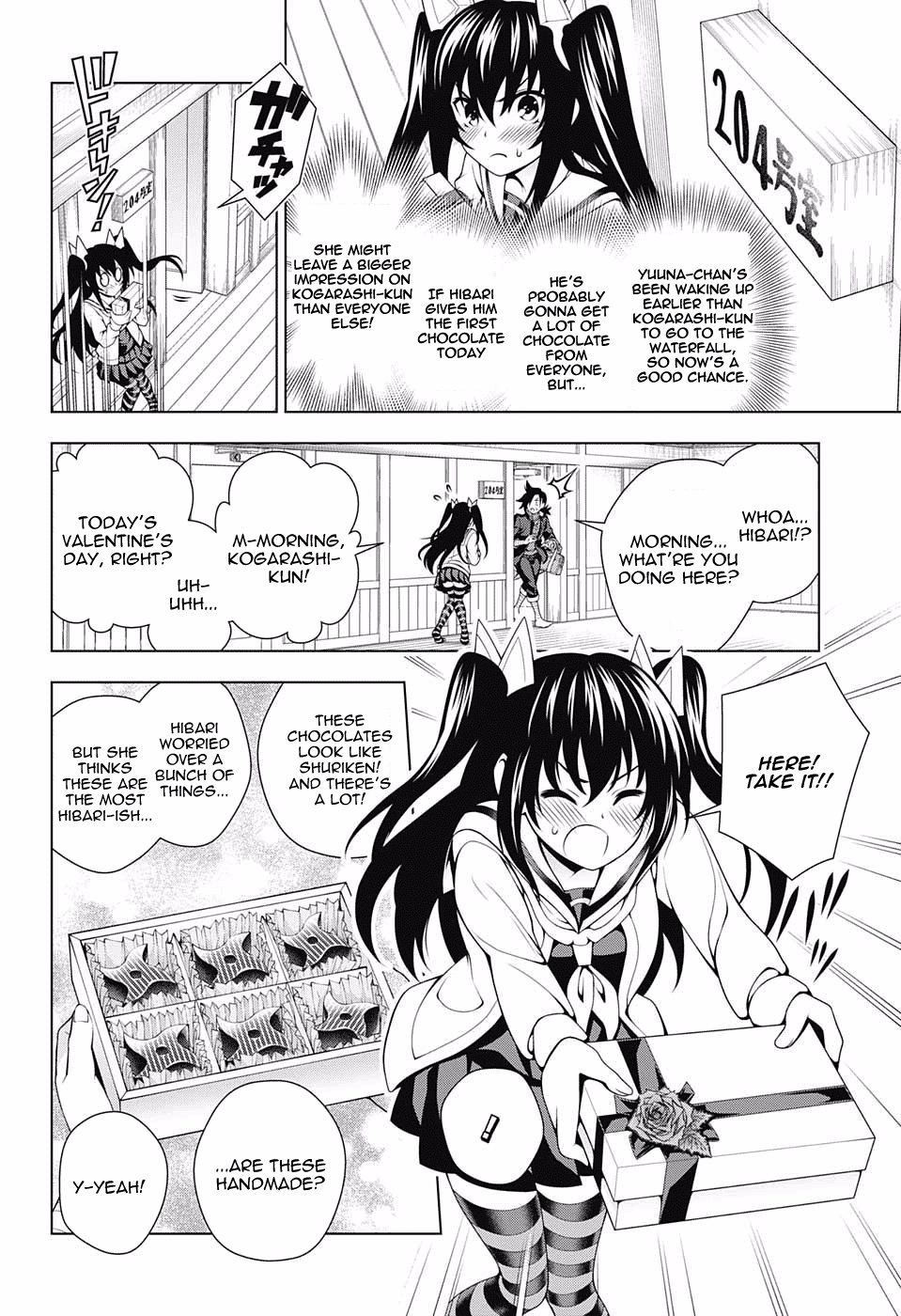 Yuragi-sou no Yuuna-san Chapter 67 page 14 - Chapter 67: Valentine Capriccio 1