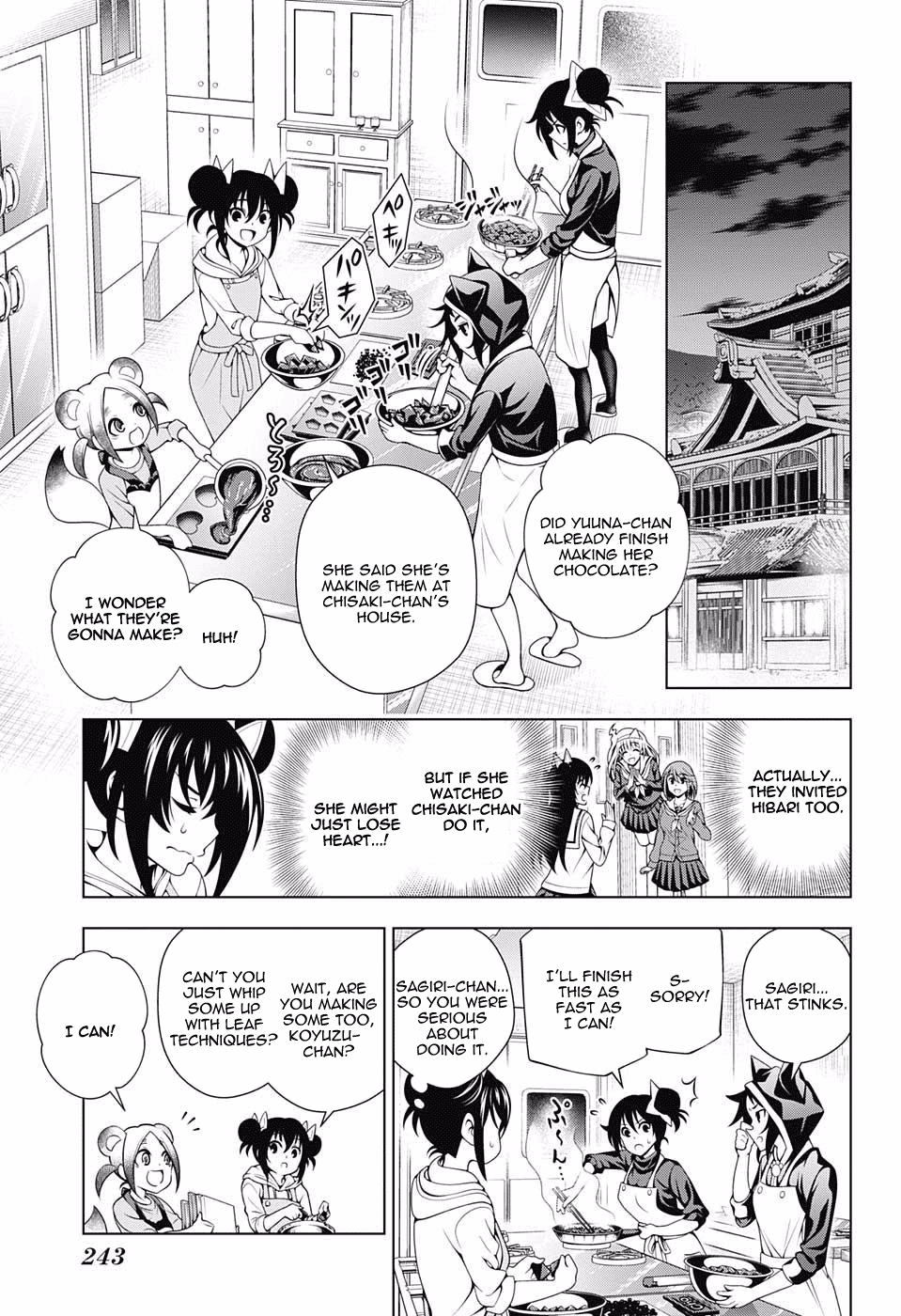 Yuragi-sou no Yuuna-san Chapter 67 page 9 - Chapter 67: Valentine Capriccio 1