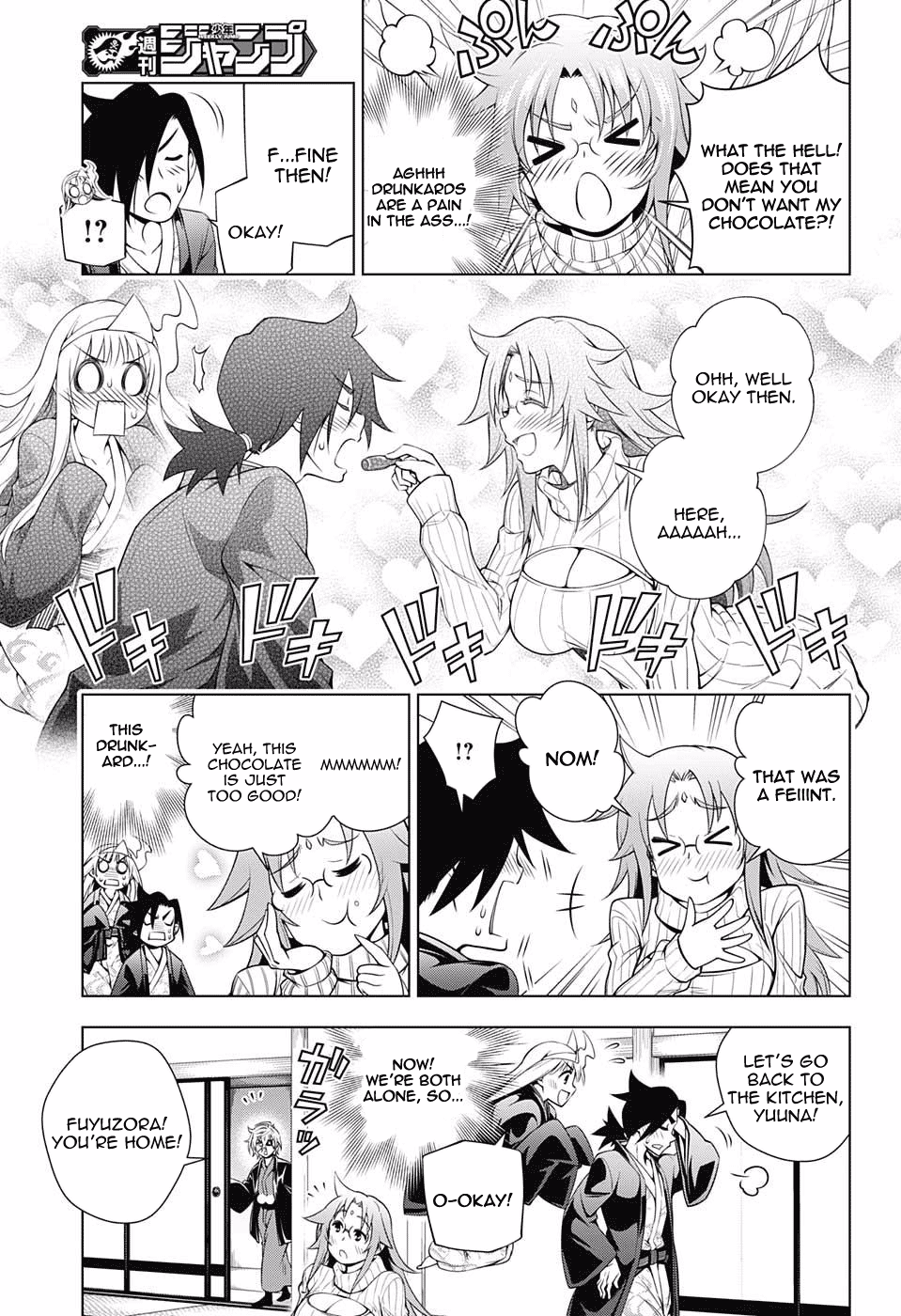 Yuragi-sou no Yuuna-san Chapter 69 page 10 - Chapter 69: Valentine Capriccio 3