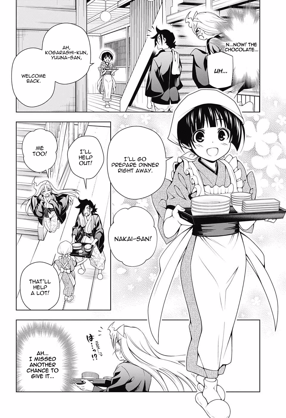 Yuragi-sou no Yuuna-san Chapter 69 page 7 - Chapter 69: Valentine Capriccio 3