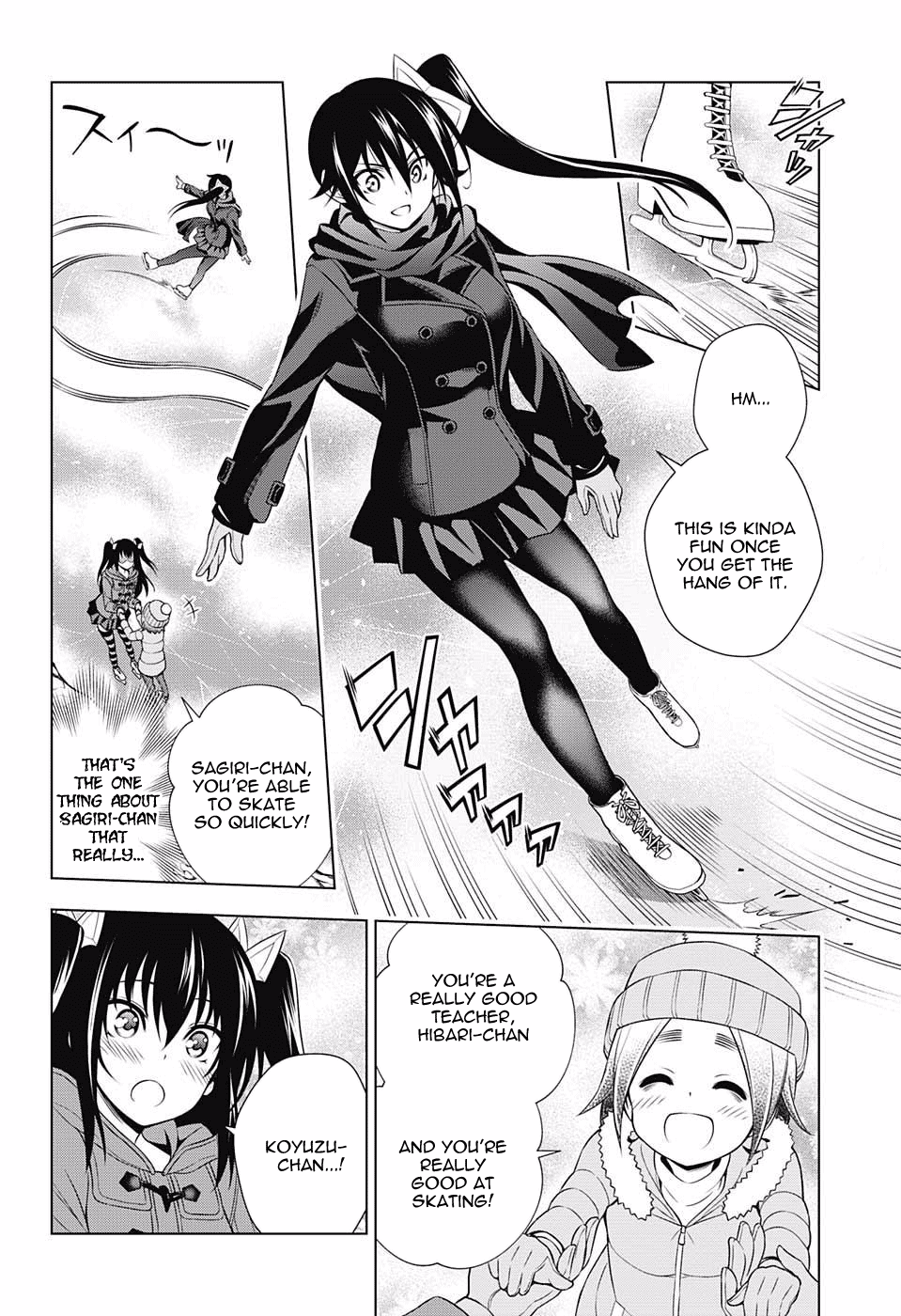 Yuragi-sou no Yuuna-san Chapter 70 page 12 - Chapter 70: Yuuna on Ice