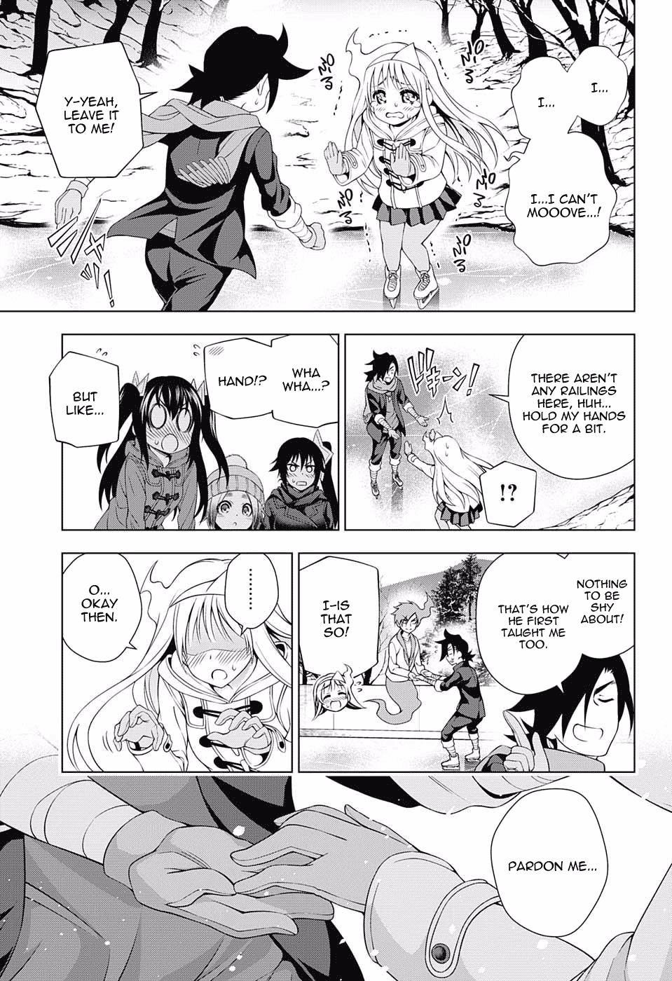 Yuragi-sou no Yuuna-san Chapter 70 page 9 - Chapter 70: Yuuna on Ice