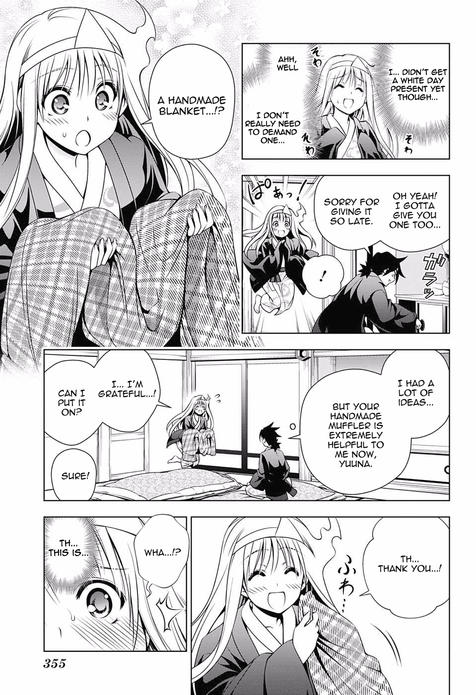 Yuragi-sou no Yuuna-san Chapter 73 page 17 - Chapter 73: White Day Capriccio