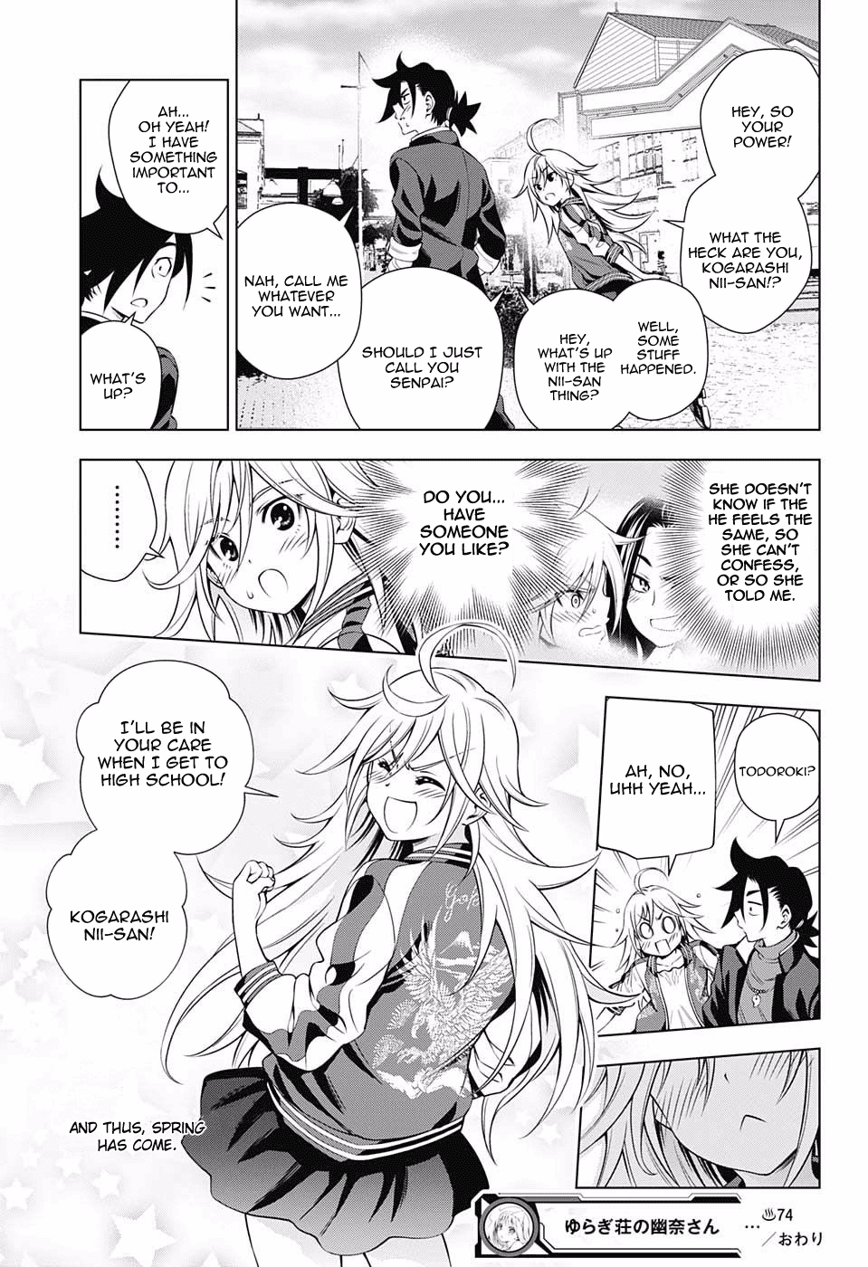 Yuragi-sou no Yuuna-san Chapter 74 page 19 - Chapter 74: Shion-san, A Major Debut