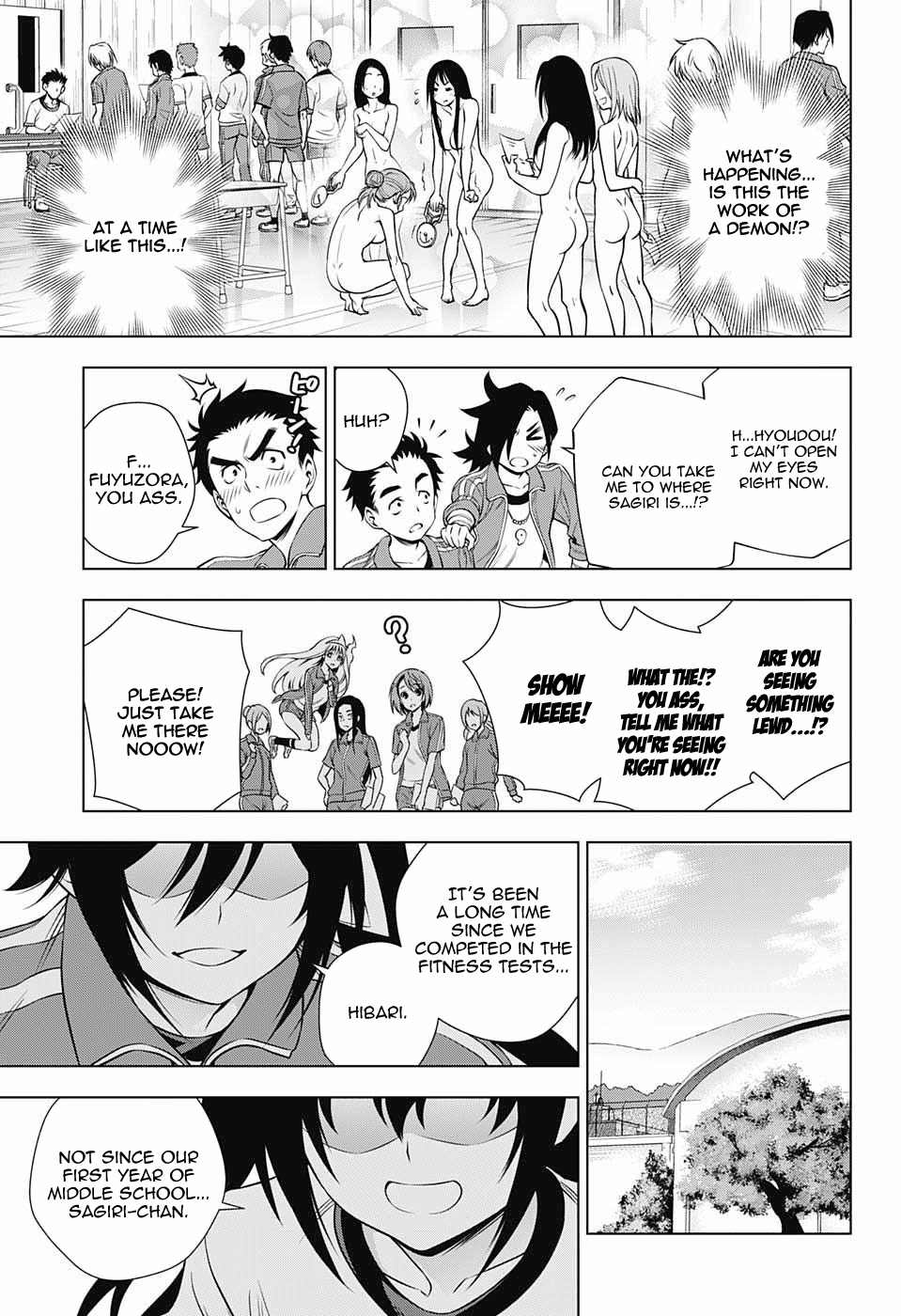 Yuragi-sou no Yuuna-san Chapter 76 page 13 - Chapter 76: The Thrilling Physical Examination