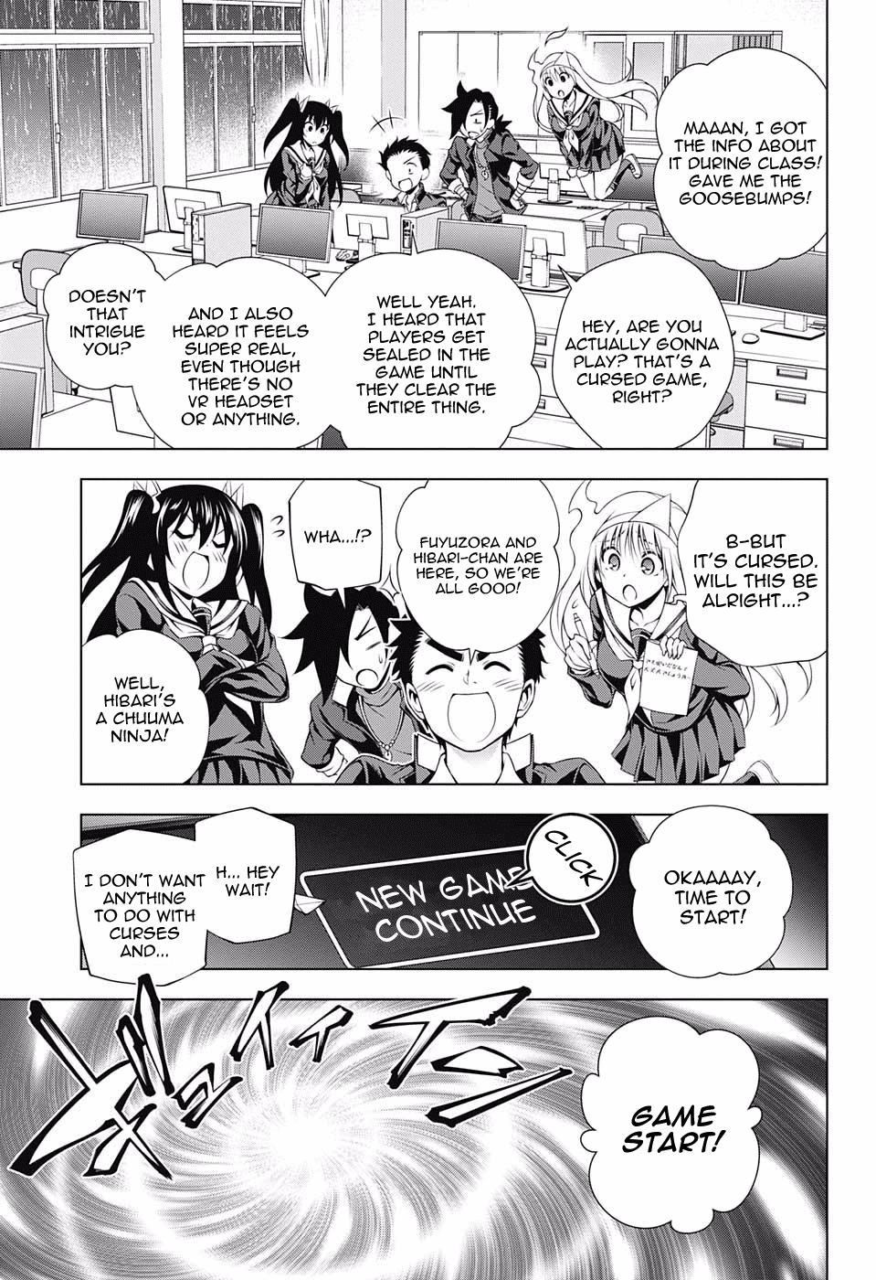 Yuragi-sou no Yuuna-san Chapter 79 page 3 - Chapter 79: Super Strategy! The Cursed Game