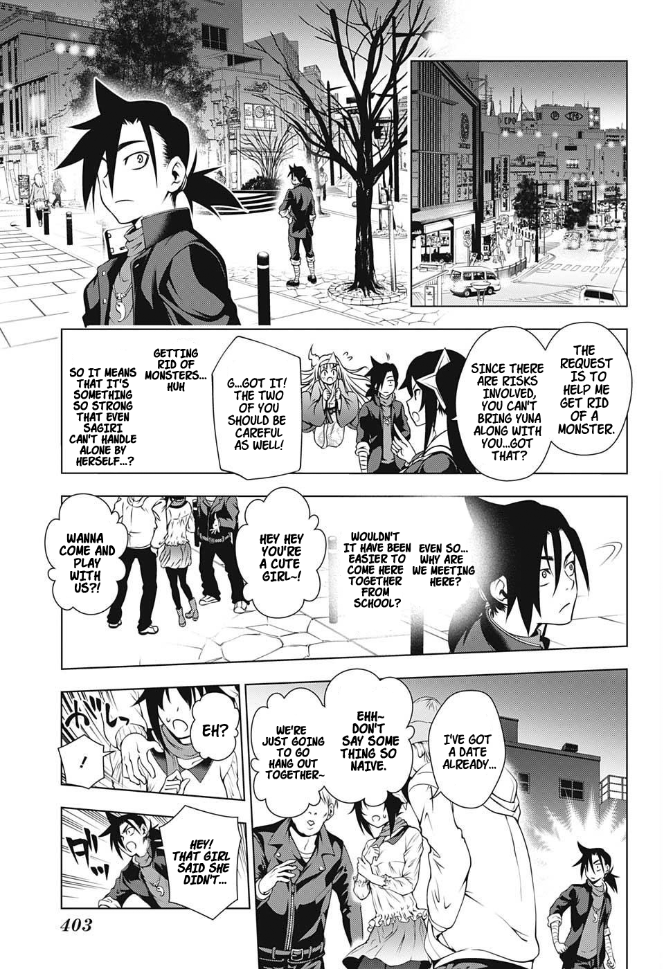 Yuragi-sou no Yuuna-san Chapter 8 page 10 - Chapter 8: Monster Watch! Sagiri-san (uncensored)
