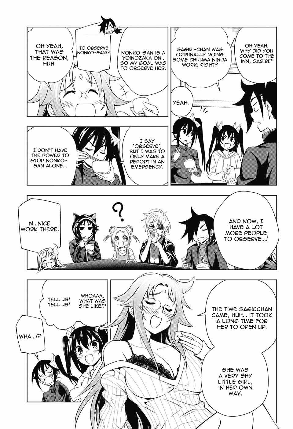 Yuragi-sou no Yuuna-san Chapter 80 page 3 - Chapter 80: Sagiri-chan's Memories