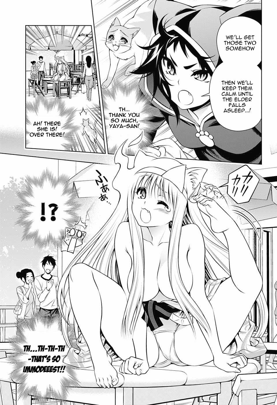Yuragi-sou no Yuuna-san Chapter 81 page 13 - Chapter 81: Meow Meow Paradise
