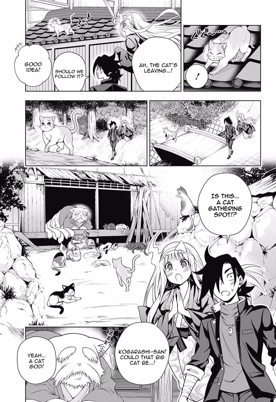 Yuragi-sou no Yuuna-san Chapter 81 page 3 - Chapter 81: Meow Meow Paradise