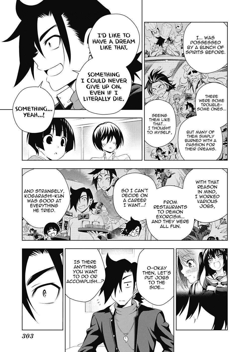 Yuragi-sou no Yuuna-san Chapter 82 page 13 - Chapter 82: Each One's Career Counseling