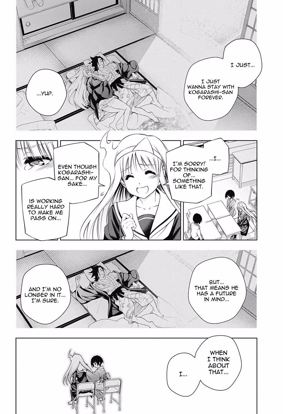Yuragi-sou no Yuuna-san Chapter 82 page 16 - Chapter 82: Each One's Career Counseling