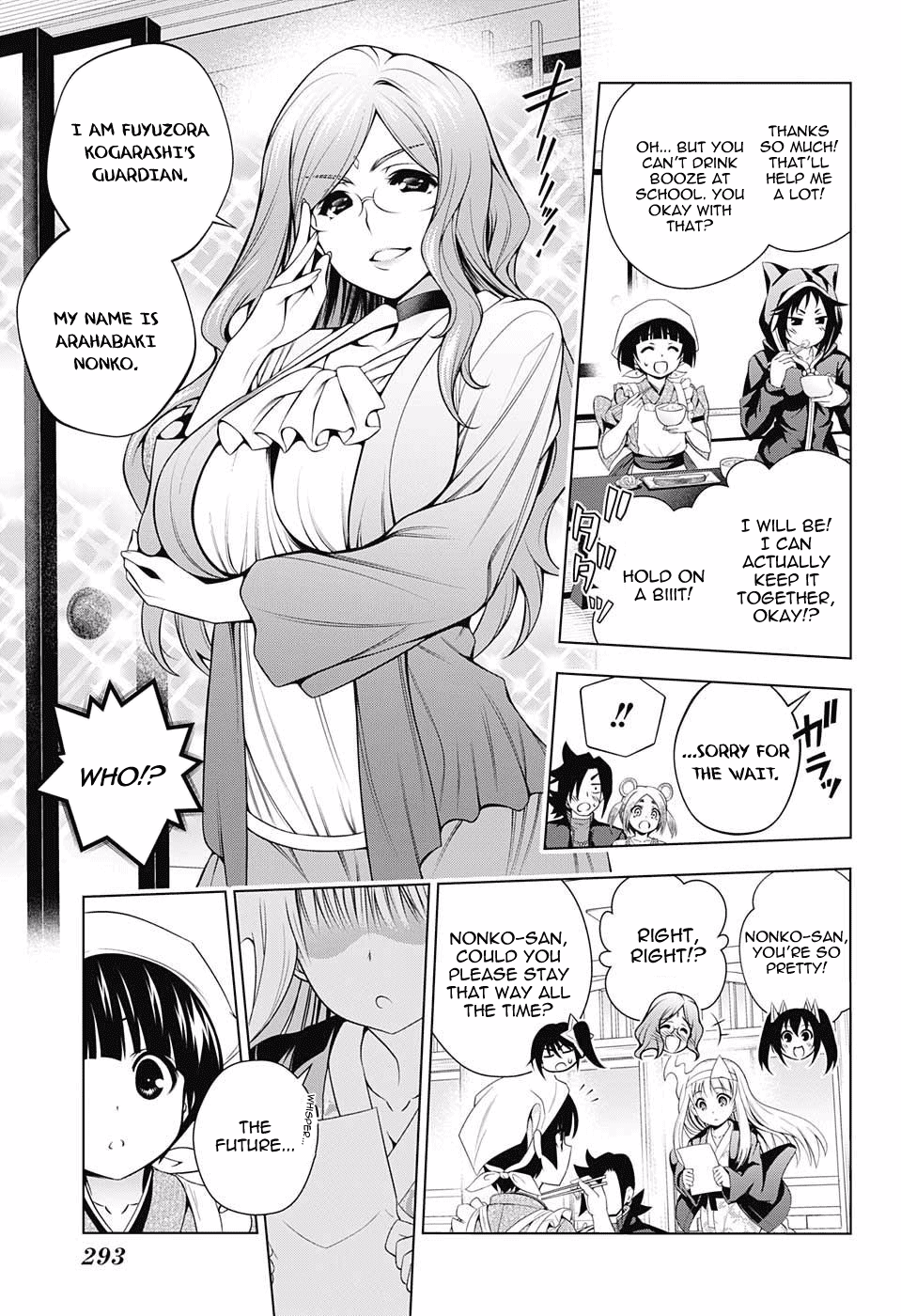 Yuragi-sou no Yuuna-san Chapter 82 page 3 - Chapter 82: Each One's Career Counseling