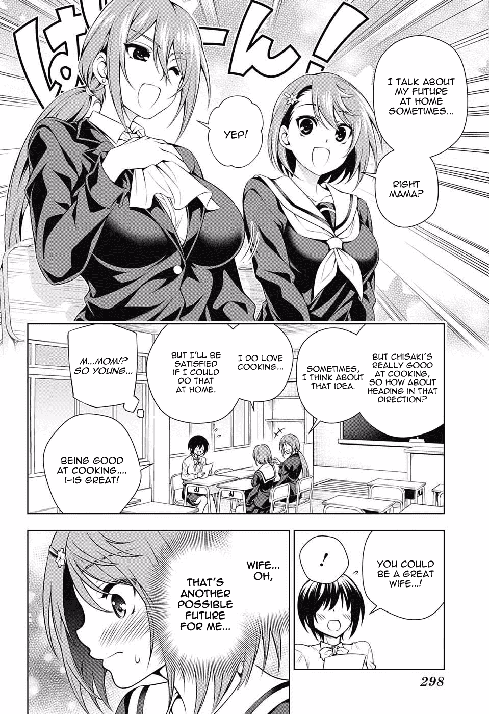 Yuragi-sou no Yuuna-san Chapter 82 page 8 - Chapter 82: Each One's Career Counseling