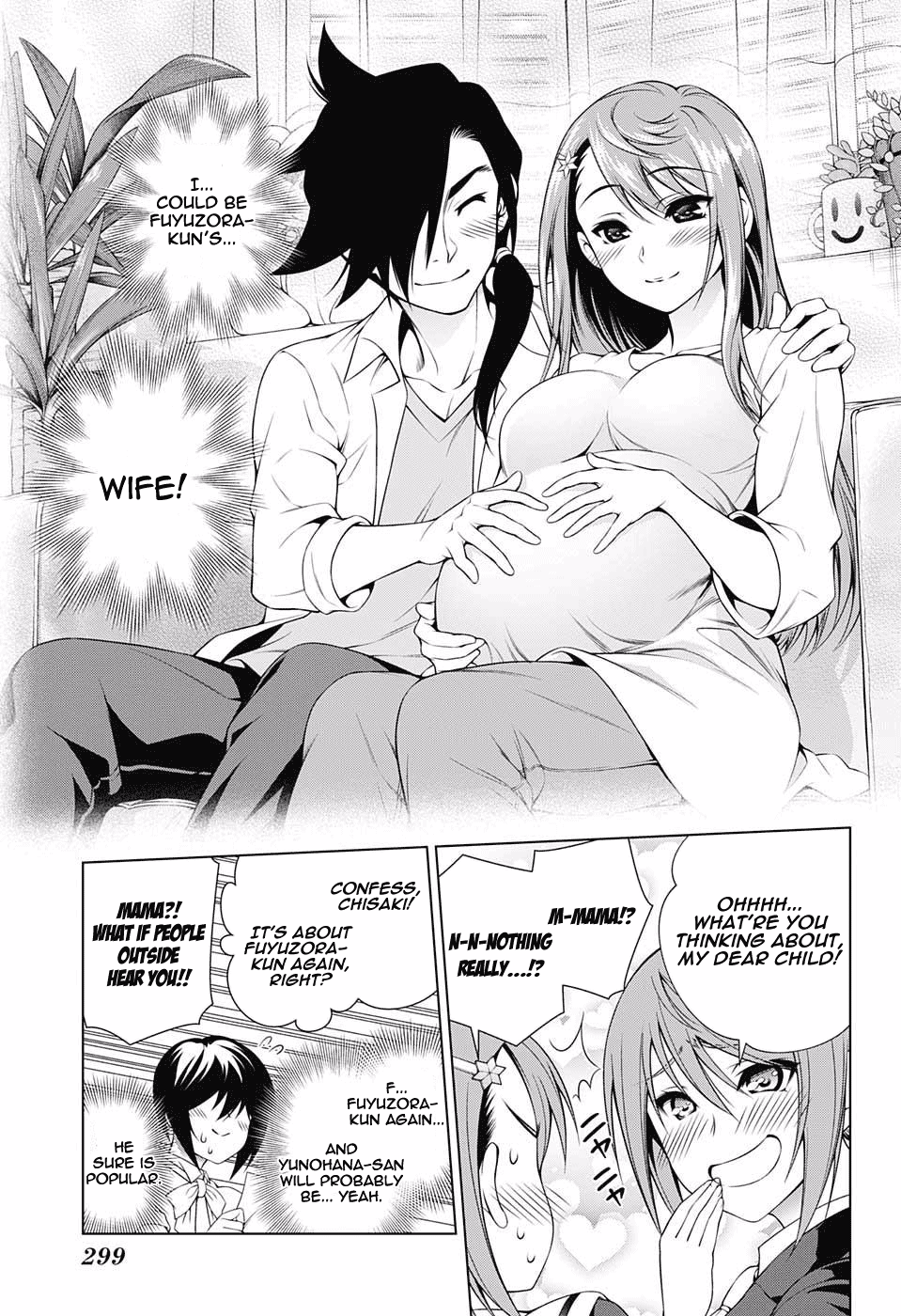 Yuragi-sou no Yuuna-san Chapter 82 page 9 - Chapter 82: Each One's Career Counseling