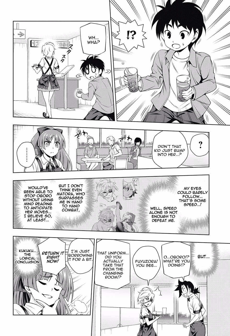 Yuragi-sou no Yuuna-san Chapter 83 page 10 - Chapter 83: Confrontation! Karura-sama and Oboro-san.