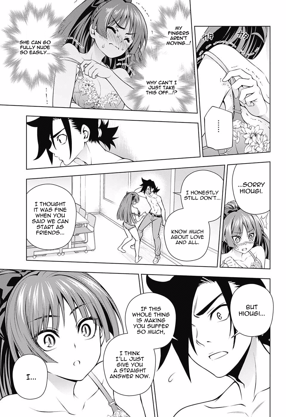 Yuragi-sou no Yuuna-san Chapter 83 page 15 - Chapter 83: Confrontation! Karura-sama and Oboro-san.