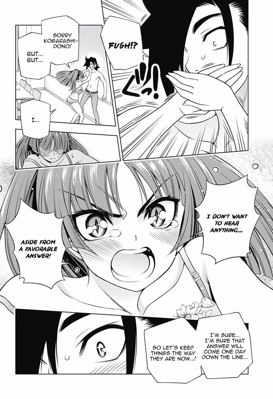 Yuragi-sou no Yuuna-san Chapter 83 page 16 - Chapter 83: Confrontation! Karura-sama and Oboro-san.