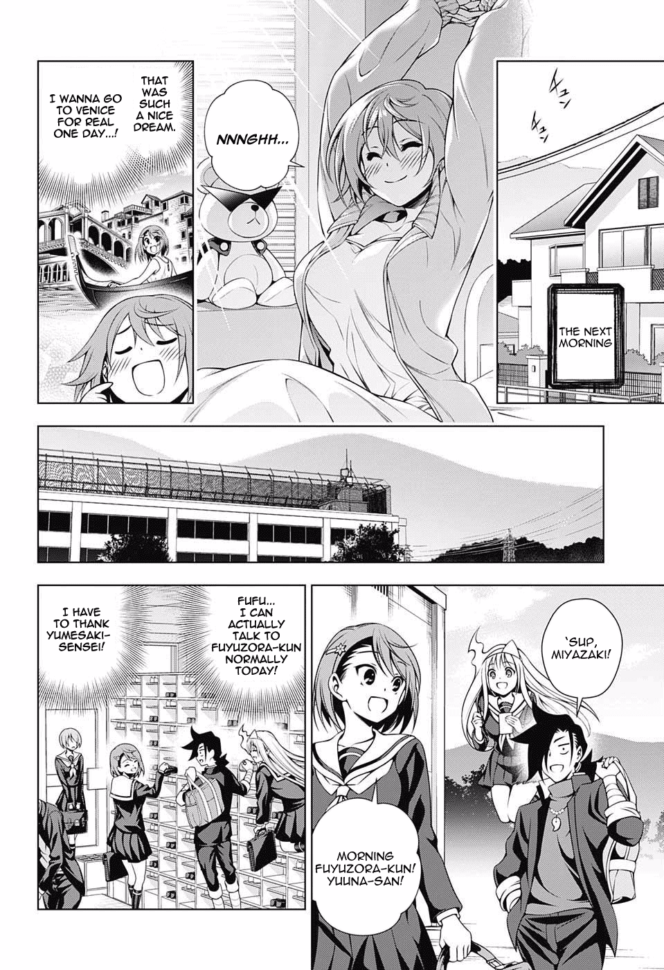 Yuragi-sou no Yuuna-san Chapter 85 page 8 - Chapter 85: Chisaki-san Has Bad Dreams