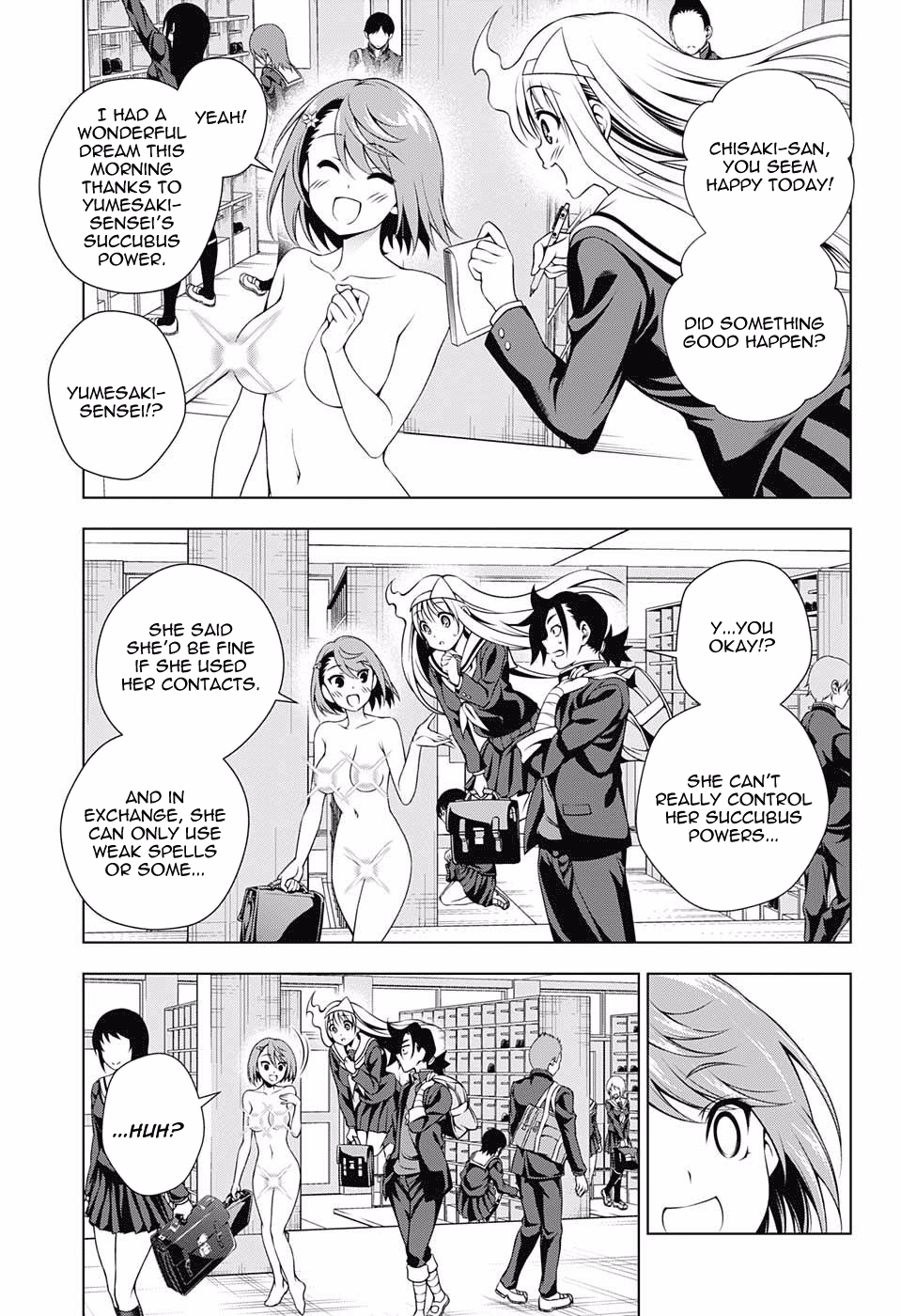 Yuragi-sou no Yuuna-san Chapter 85 page 9 - Chapter 85: Chisaki-san Has Bad Dreams