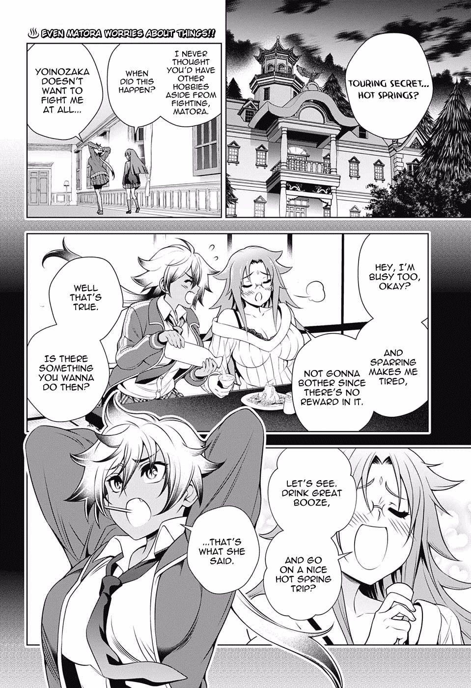 Yuragi-sou no Yuuna-san Chapter 86 page 2 - Chapter 86: Matora-san's Extremely Hard Struggle