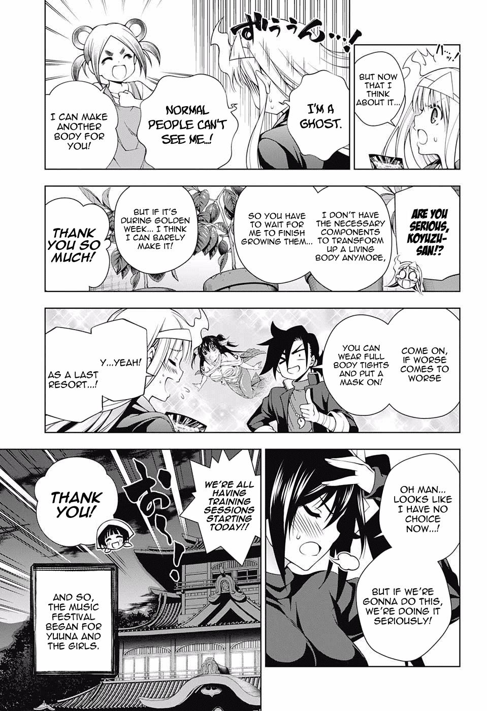 Yuragi-sou no Yuuna-san Chapter 87 page 7 - Chapter 87: Yuuna-san and the Yukemuri-Onsenkyo Festival (Part 1)