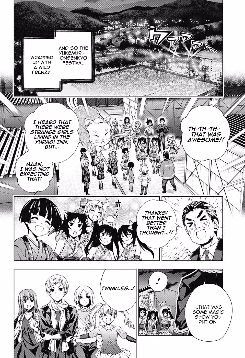 Yuragi-sou no Yuuna-san Chapter 89 page 15 - Chapter 89: Yuuna-san and the Yukemuri-Onsenkyo Festival (Part 3)