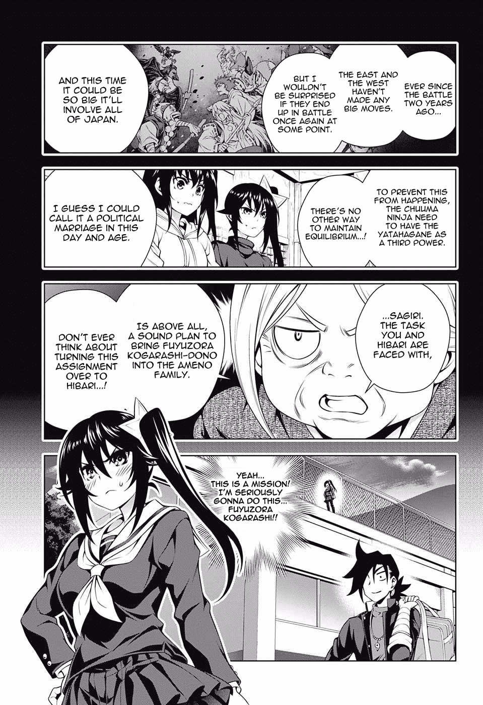 Yuragi-sou no Yuuna-san Chapter 94 page 5 - Chapter 94: Sagiri-san and the Sweet Mission