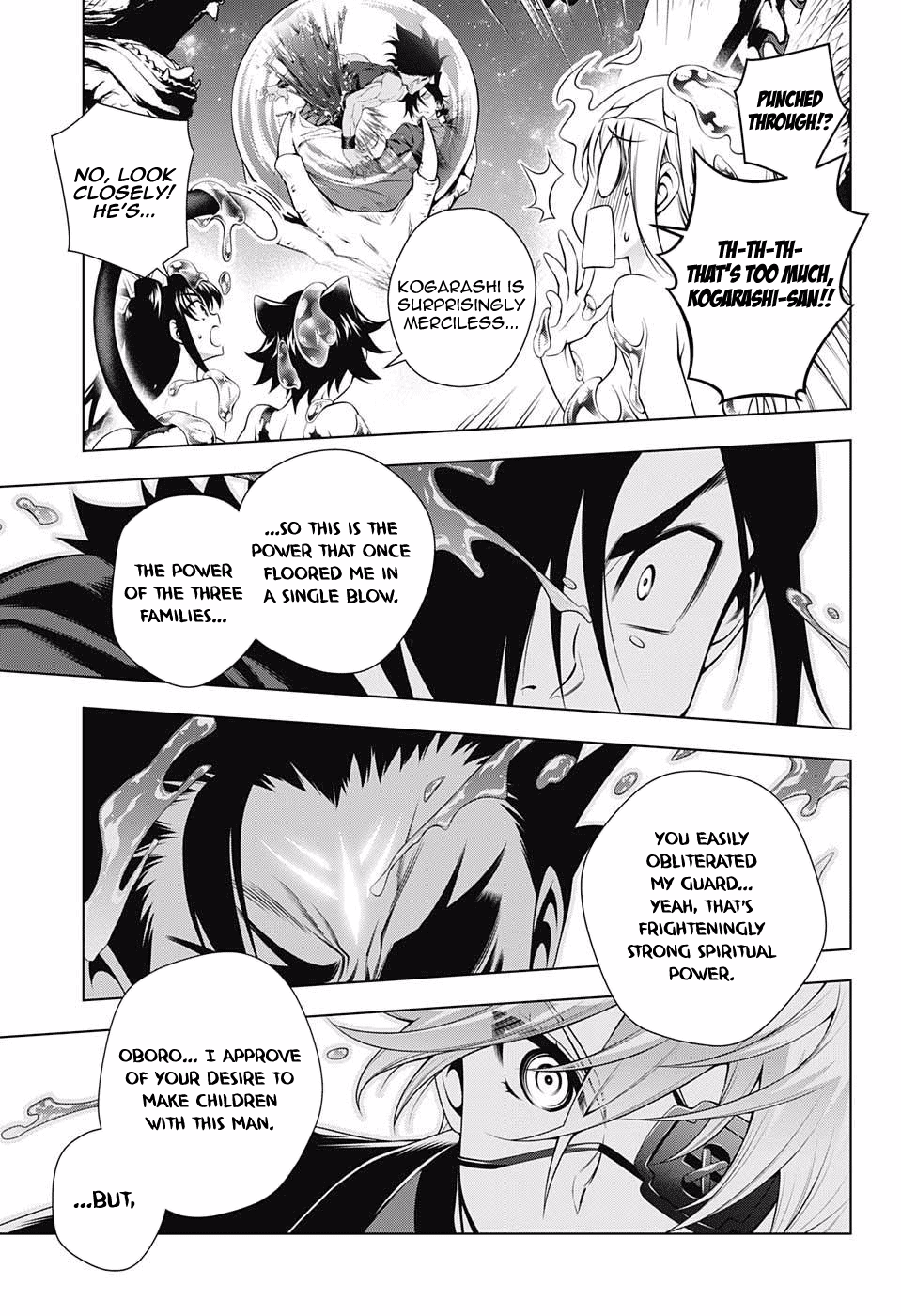 Yuragi-sou no Yuuna-san Chapter 96 page 17 - Chapter 96: Oboro-san Gets Bewildered