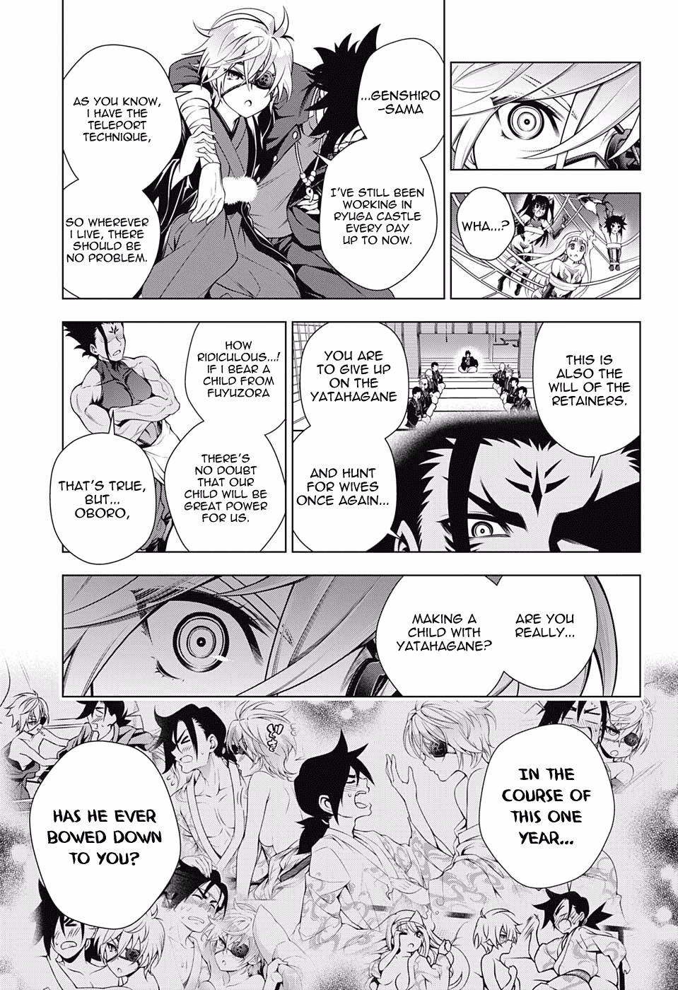 Yuragi-sou no Yuuna-san Chapter 97 page 13 - Chapter 97: Oboro-san's Burdening Feelings.