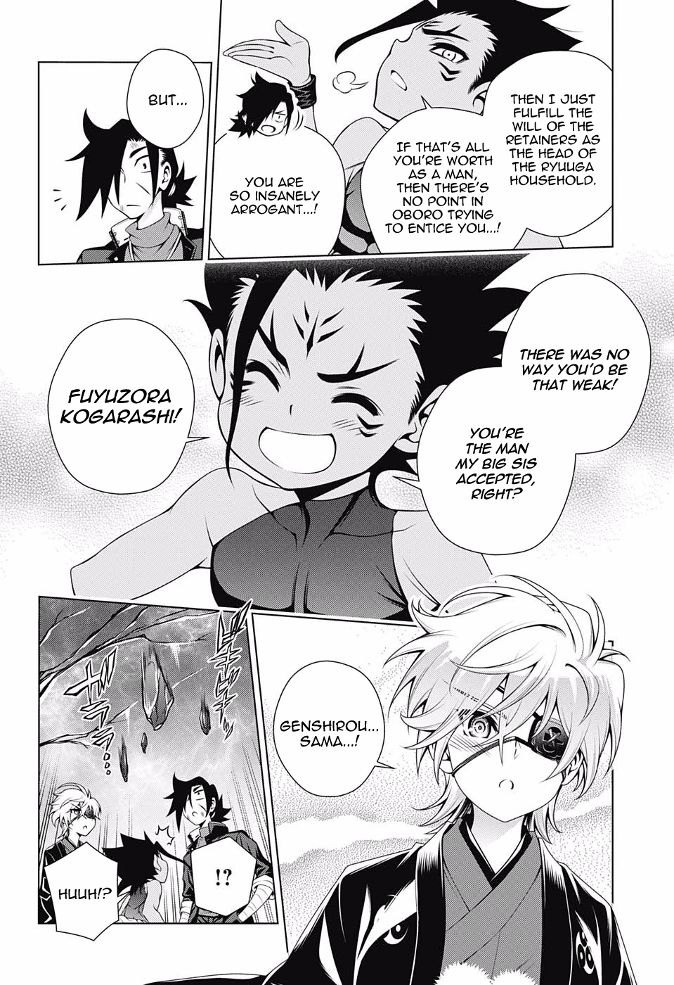 Yuragi-sou no Yuuna-san Chapter 98 page 14 - Chapter 98: Kogarashi isn't Half-Hearted
