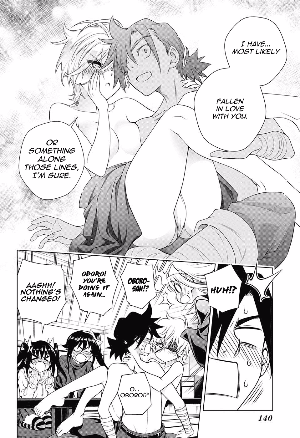 Yuragi-sou no Yuuna-san Chapter 98 page 18 - Chapter 98: Kogarashi isn't Half-Hearted