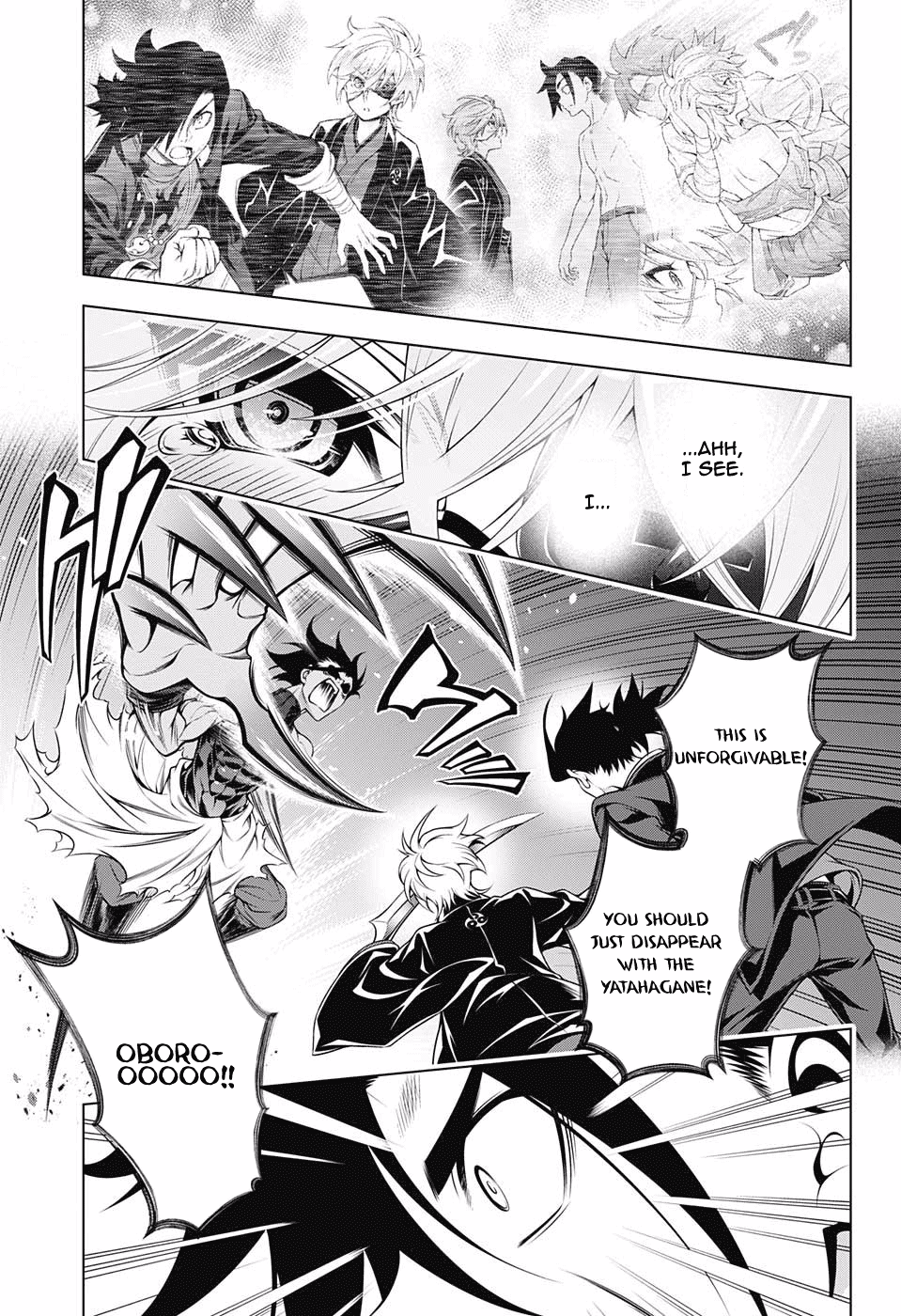 Yuragi-sou no Yuuna-san Chapter 98 page 8 - Chapter 98: Kogarashi isn't Half-Hearted