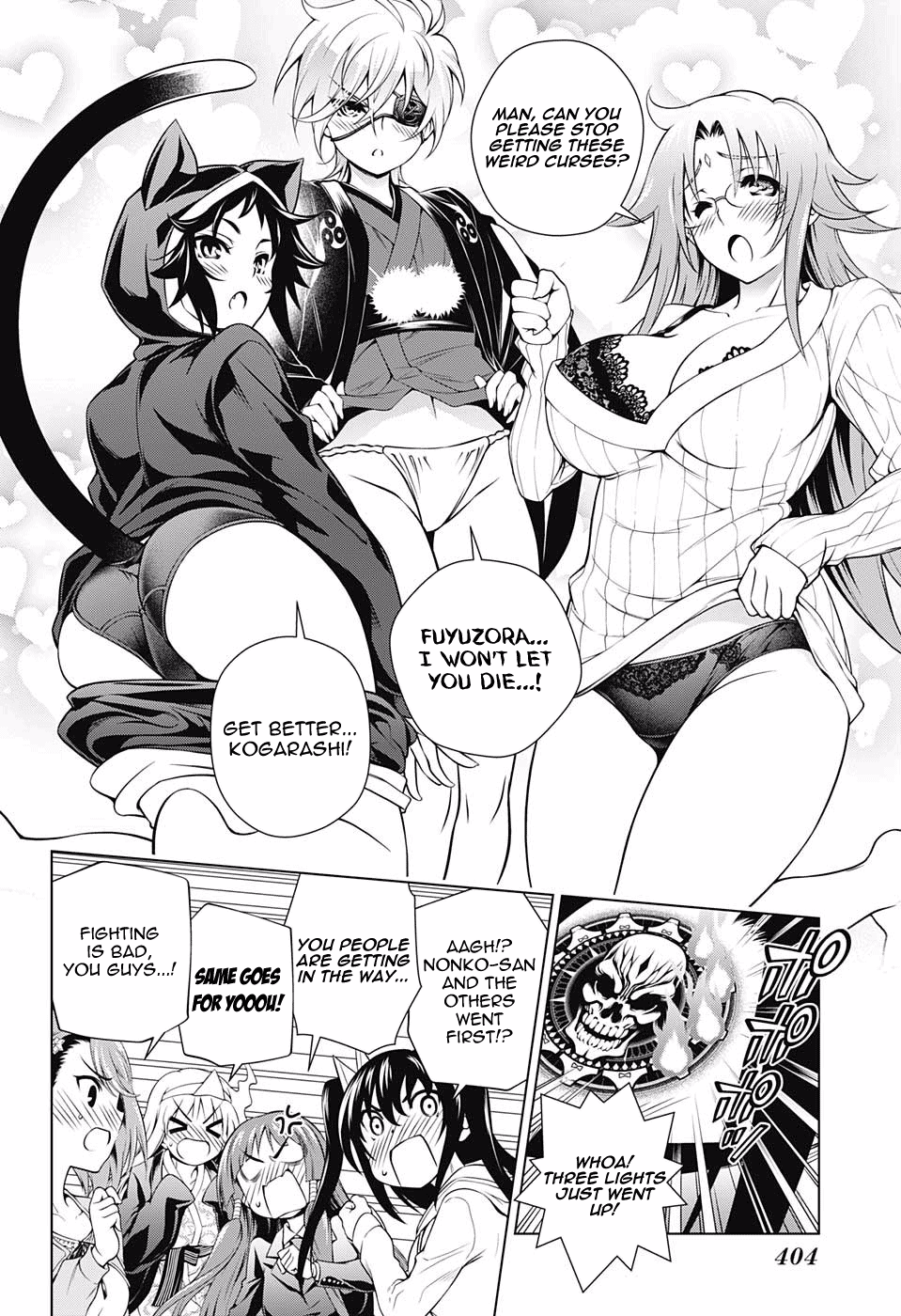 Yuragi-sou no Yuuna-san Chapter 99 page 10 - Chapter 99: Cursed Kogarashi